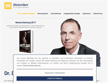 Tablet Screenshot of historiker-zitelmann.de